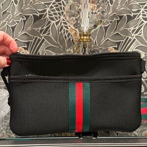 Stylish Black and Green Men's Bag